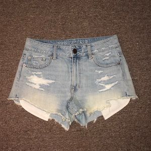 American Eagle- High rise festival shortie